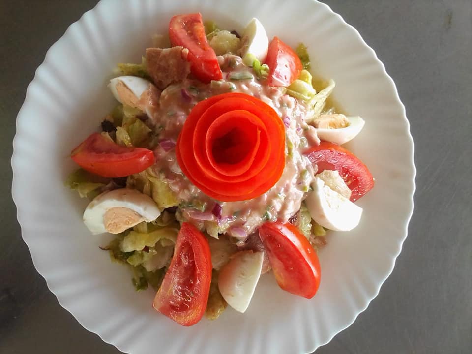 chef's salad - The Hotel Ezri kitchen special