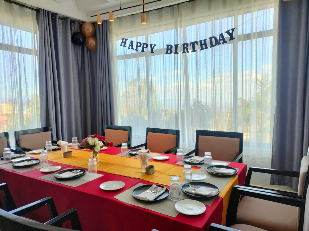 Birthday Party private event at The Hotel Ezri Meru