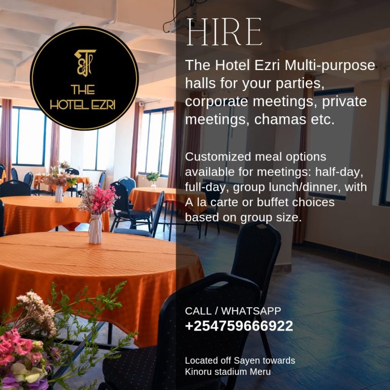 hotel-ezri-multipurpose-halls-for-hire-in-meru